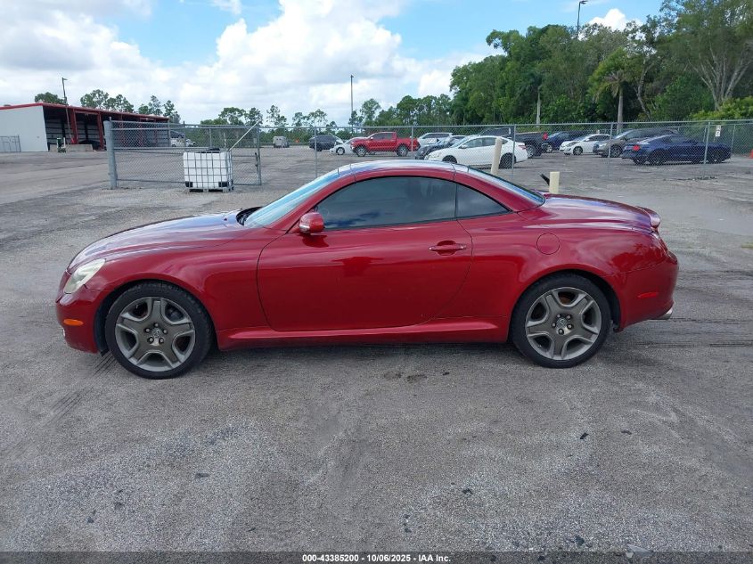 2006 Lexus Sc 430 VIN: JTHFN48Y469001829 Lot: 43385200