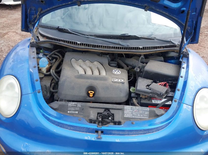 2001 Volkswagen New Beetle Gls VIN: 3VWCS21C61M424354 Lot: 43385201