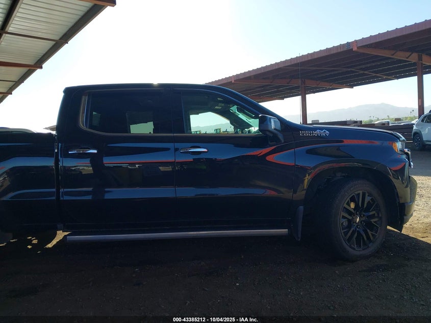2019 Chevrolet Silverado 1500 High Country VIN: 1GCUYHED5KZ350114 Lot: 43385212