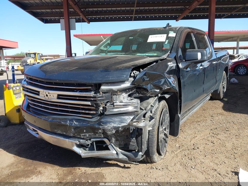 2019 Chevrolet Silverado 1500 High Country VIN: 1GCUYHED5KZ350114 Lot: 43385212