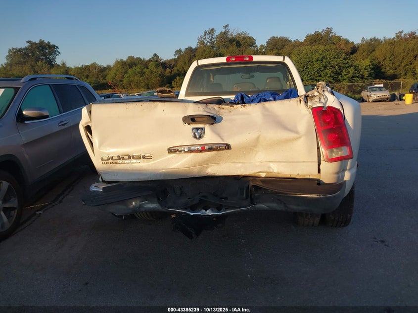 2004 Dodge Ram 3500 Slt/Laramie VIN: 3D7MA48C64G257630 Lot: 43385239