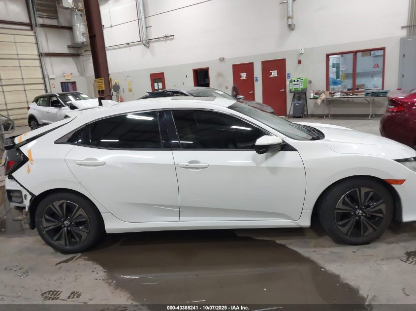 2018 Honda Civic Ex VIN: SHHFK7H54JU405423 Lot: 43385241
