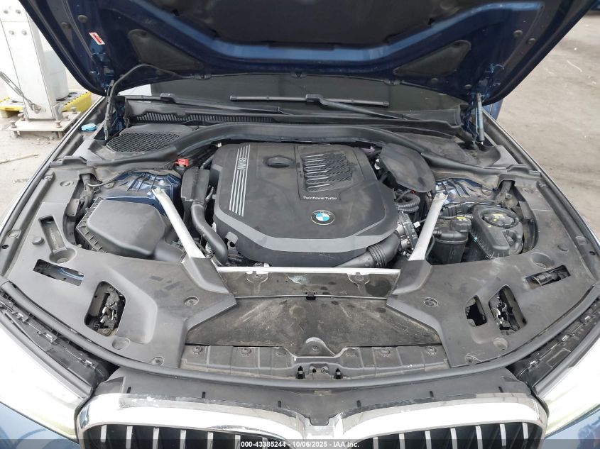 2021 BMW 540I VIN: WBA53BJ02MCF58377 Lot: 43385244