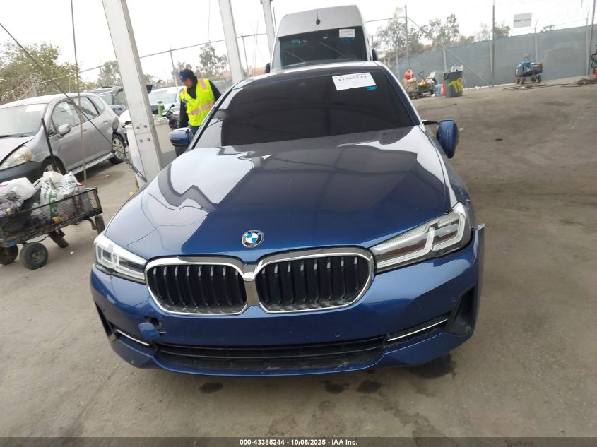 2021 BMW 540I VIN: WBA53BJ02MCF58377 Lot: 43385244