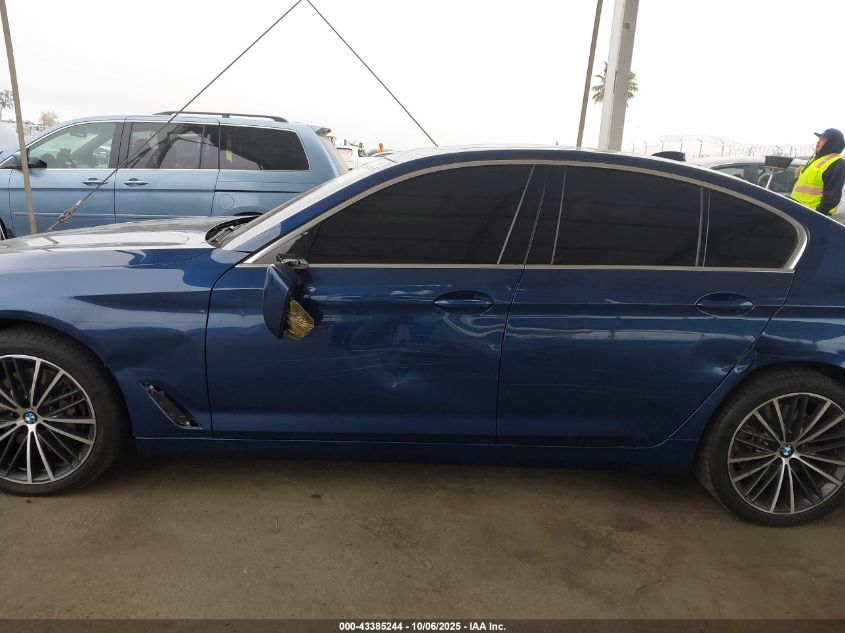 2021 BMW 540I VIN: WBA53BJ02MCF58377 Lot: 43385244