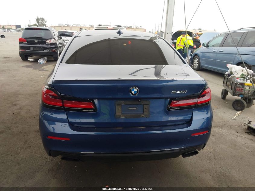 2021 BMW 540I VIN: WBA53BJ02MCF58377 Lot: 43385244