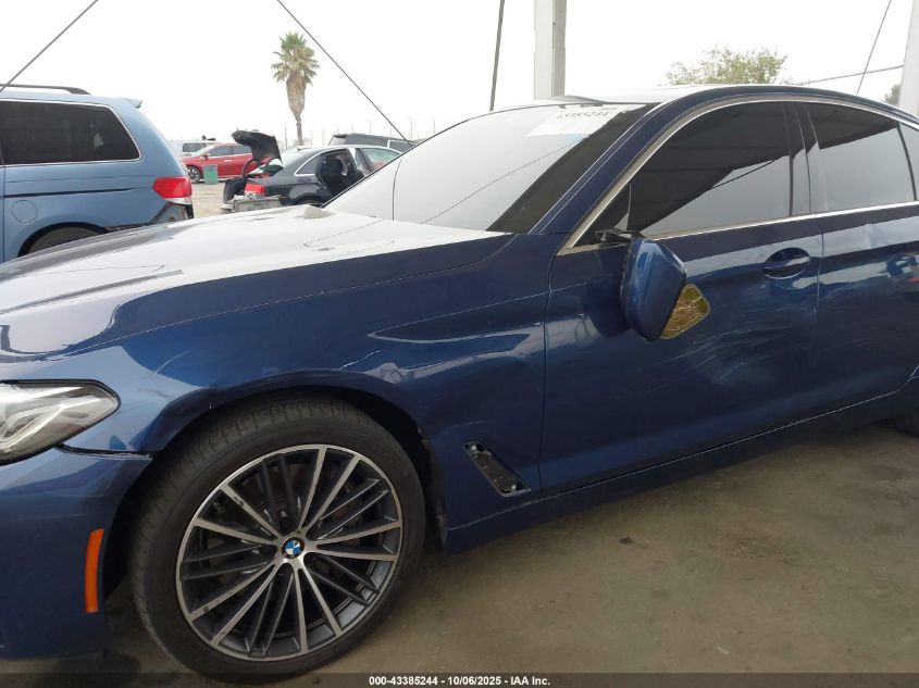 2021 BMW 540I VIN: WBA53BJ02MCF58377 Lot: 43385244