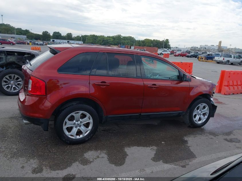 2014 Ford Edge Sel VIN: 2FMDK3JC9EBA09920 Lot: 43385280