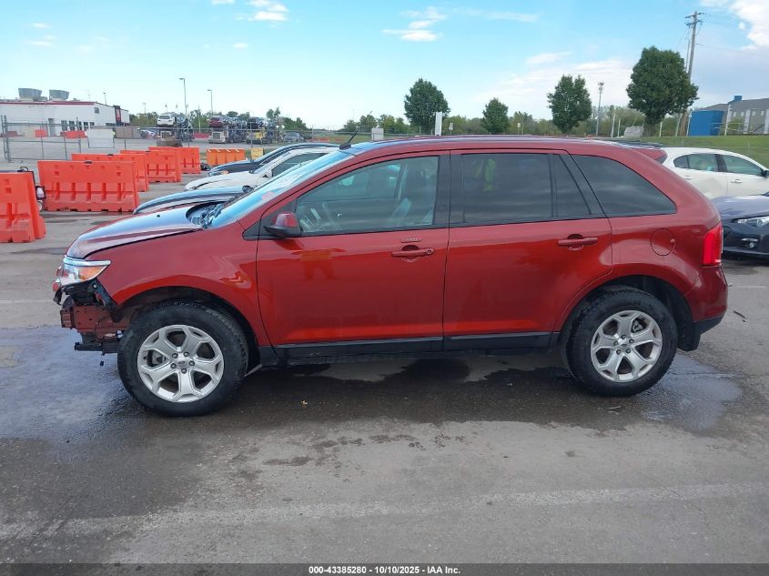 2014 Ford Edge Sel VIN: 2FMDK3JC9EBA09920 Lot: 43385280