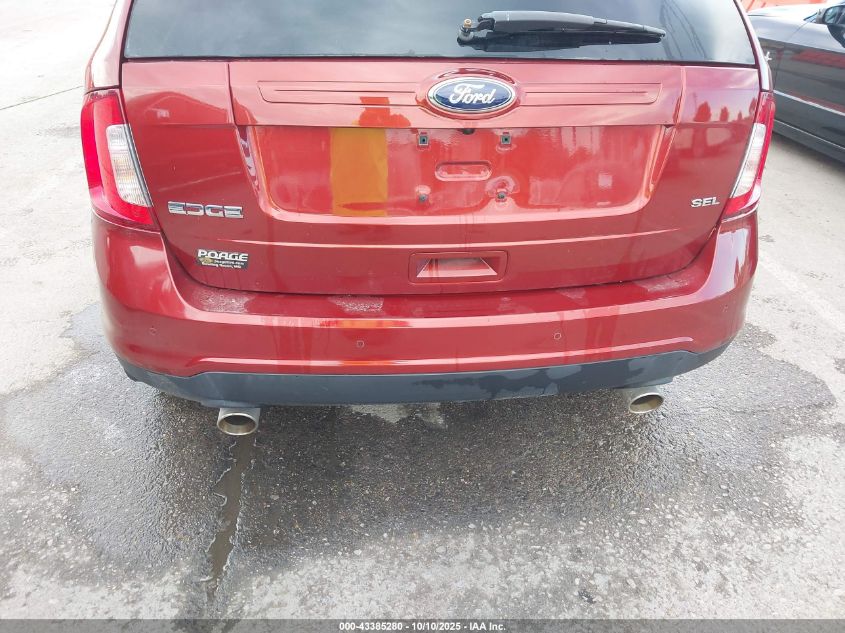 2014 Ford Edge Sel VIN: 2FMDK3JC9EBA09920 Lot: 43385280