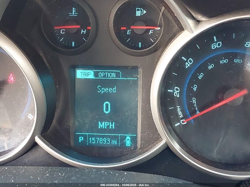 2013 Chevrolet Cruze 1Lt Auto VIN: 1G1PC5SB5D7211895 Lot: 43385284