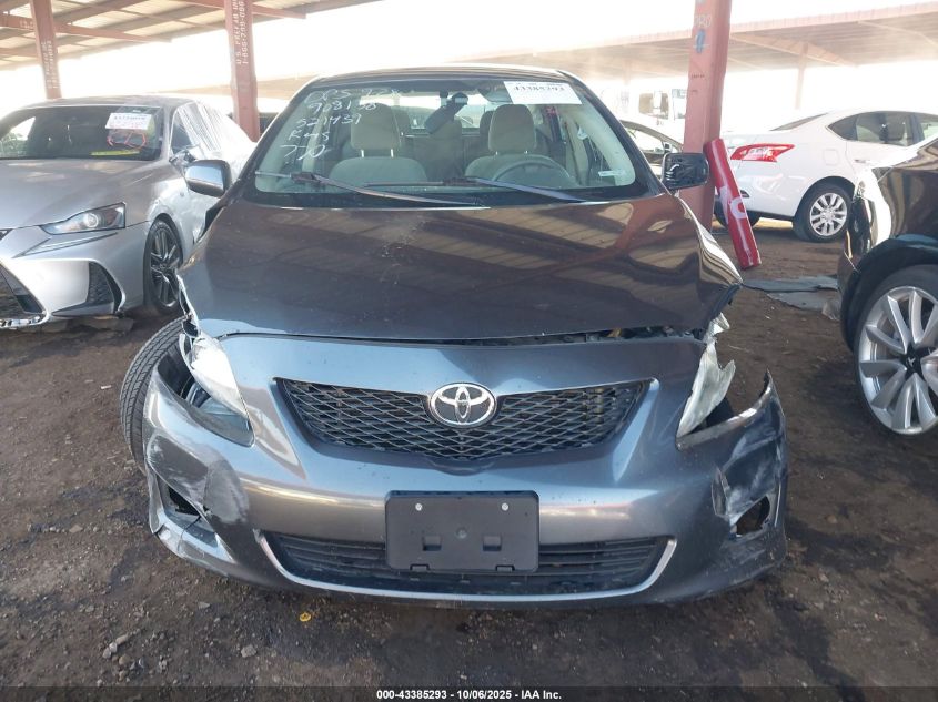 2010 Toyota Corolla Le VIN: 2T1BU4EE5AC521439 Lot: 43385293