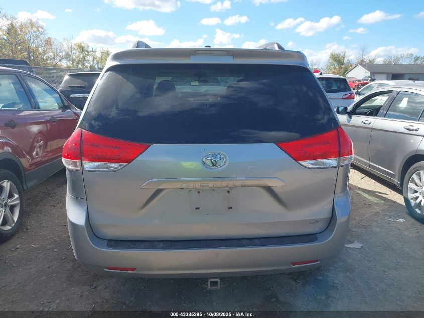 2011 Toyota Sienna Le V6 VIN: 5TDKK3DC9BS047276 Lot: 43385295