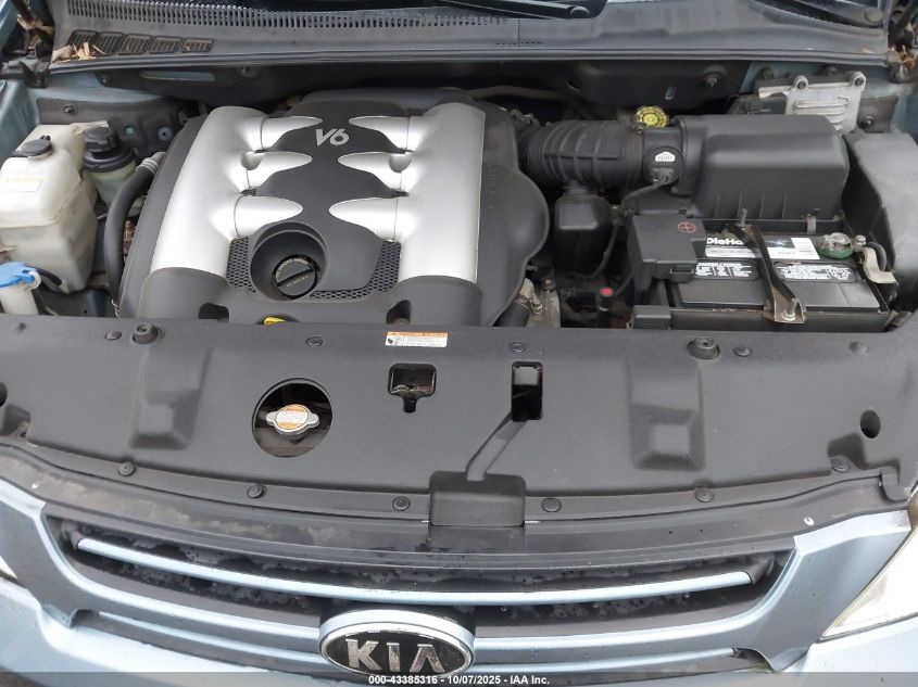 2007 Kia Sedona VIN: KNDMB133876135841 Lot: 43385316