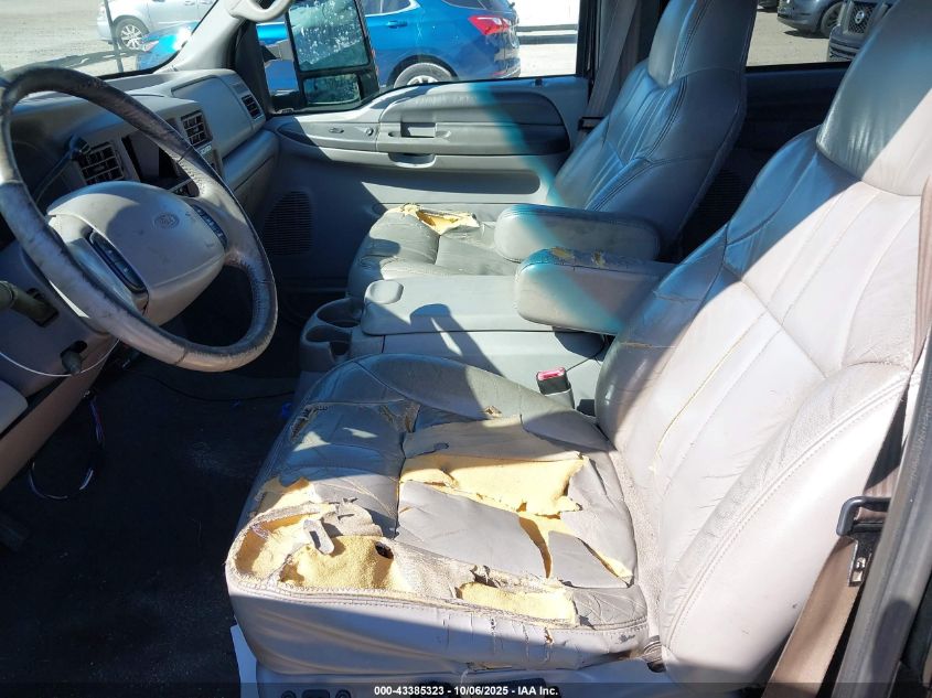 2000 Ford Excursion Xlt VIN: 1FMNU41S8YEC18330 Lot: 43385323