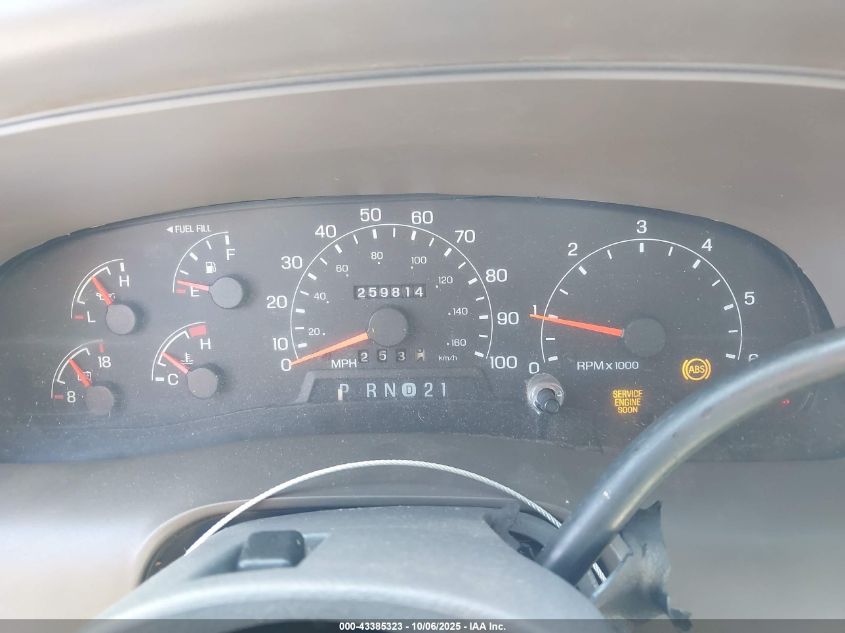 2000 Ford Excursion Xlt VIN: 1FMNU41S8YEC18330 Lot: 43385323