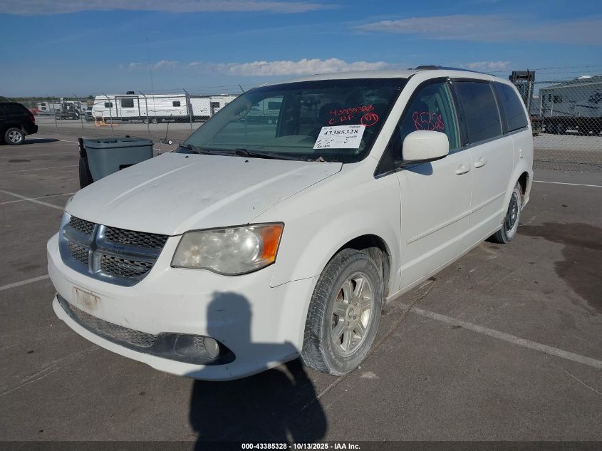 2011 Dodge Grand Caravan Crew VIN: 2D4RN5DG8BR608390 Lot: 43385328
