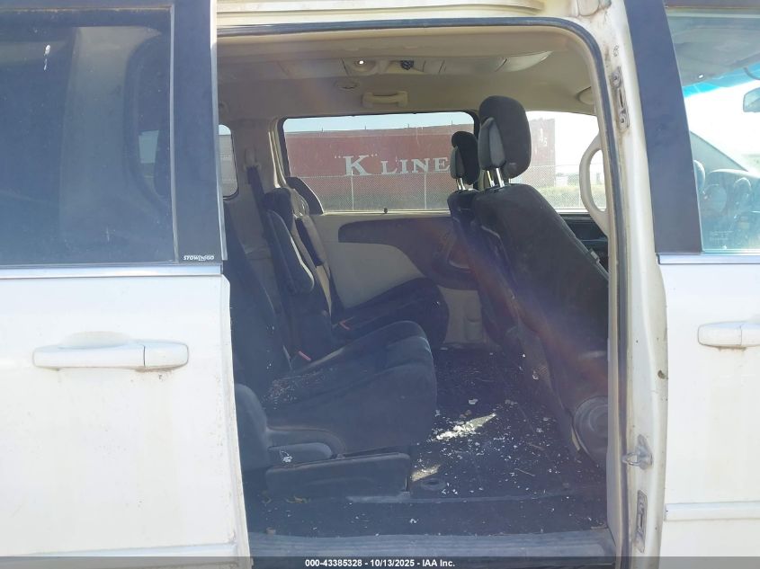 2011 Dodge Grand Caravan Crew VIN: 2D4RN5DG8BR608390 Lot: 43385328