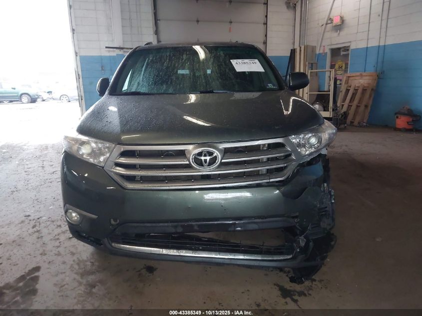 2013 Toyota Highlander Base Plus V6 VIN: 5TDBK3EH1DS211164 Lot: 43385349