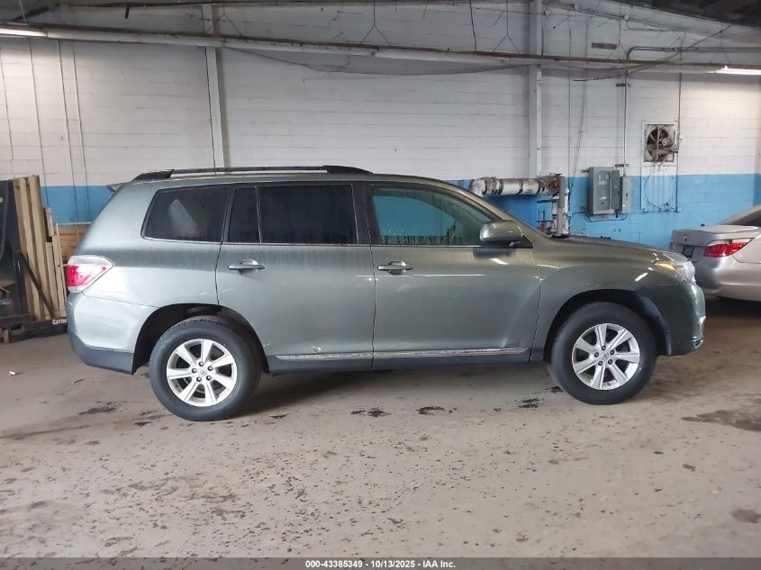 2013 Toyota Highlander Base Plus V6 VIN: 5TDBK3EH1DS211164 Lot: 43385349