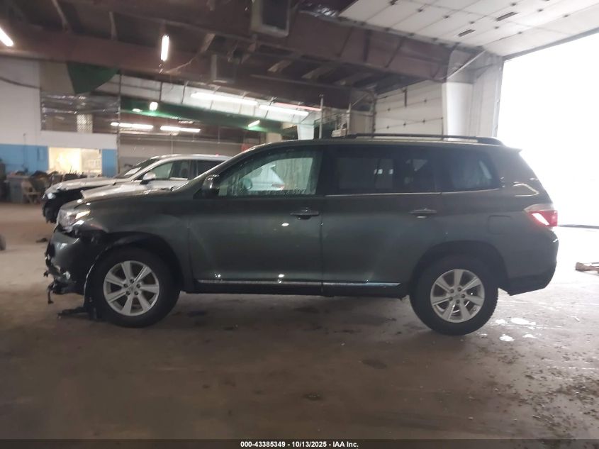 2013 Toyota Highlander Base Plus V6 VIN: 5TDBK3EH1DS211164 Lot: 43385349