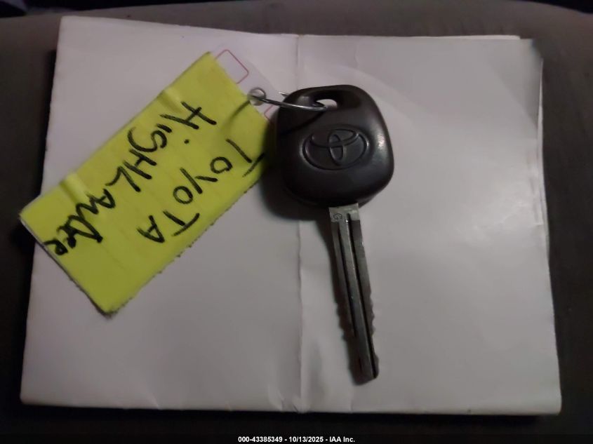 2013 Toyota Highlander Base Plus V6 VIN: 5TDBK3EH1DS211164 Lot: 43385349