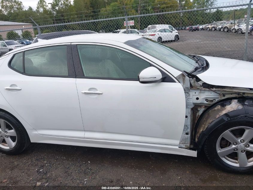 2015 Kia Optima Lx VIN: 5XXGM4A74FG373734 Lot: 43385351