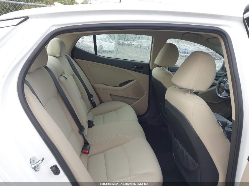 2015 Kia Optima Lx VIN: 5XXGM4A74FG373734 Lot: 43385351