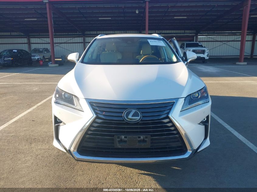 2017 Lexus Rx 350 VIN: JTJBZMCA2H2021312 Lot: 43385361