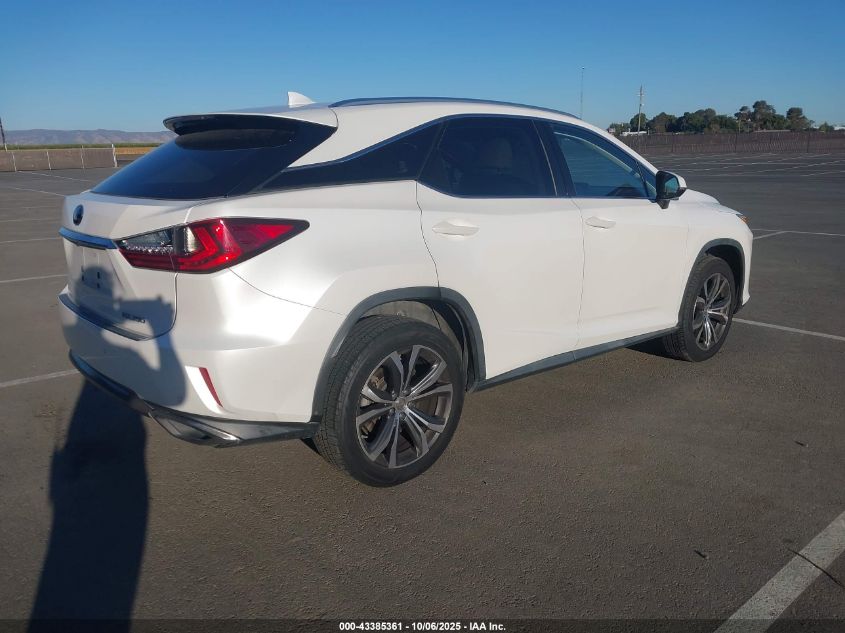 2017 Lexus Rx 350 VIN: JTJBZMCA2H2021312 Lot: 43385361