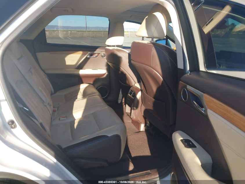 2017 Lexus Rx 350 VIN: JTJBZMCA2H2021312 Lot: 43385361