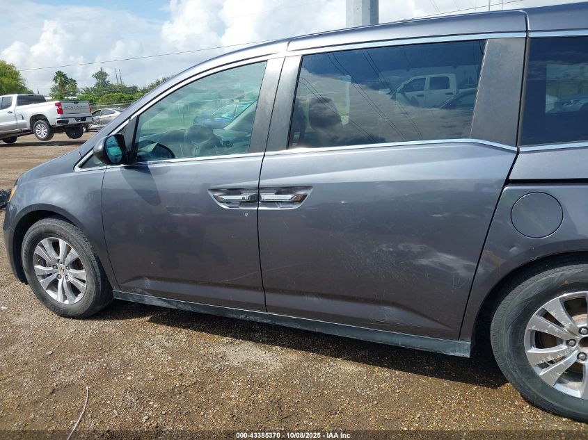 2016 Honda Odyssey Se VIN: 5FNRL5H38GB104189 Lot: 43385370