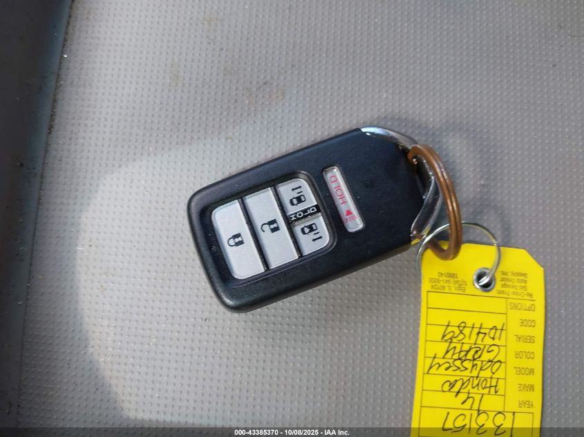 2016 Honda Odyssey Se VIN: 5FNRL5H38GB104189 Lot: 43385370