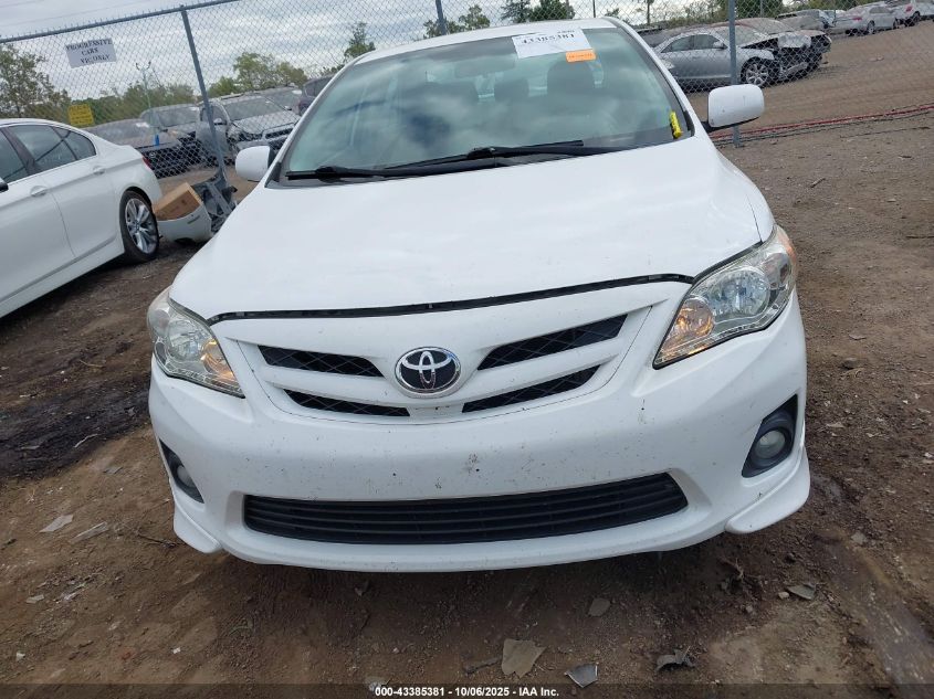 2013 Toyota Corolla S VIN: 2T1BU4EE0DC122202 Lot: 43385381