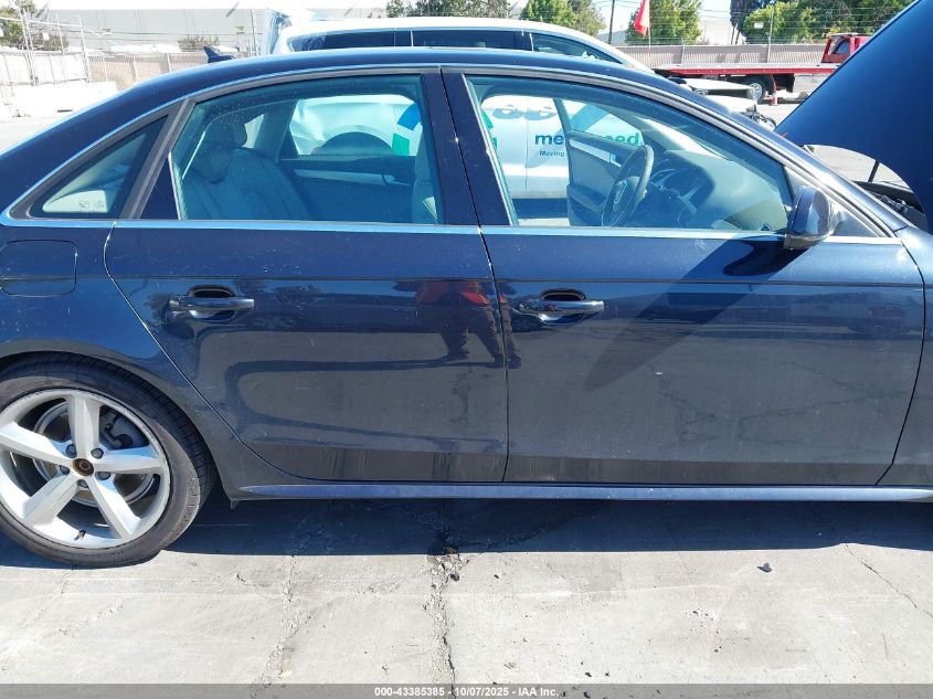 2012 Audi A4 2.0T Premium VIN: WAUFFAFL9CA097212 Lot: 43385385