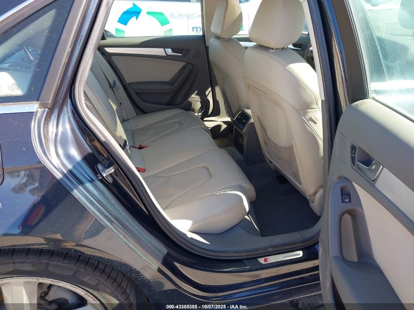 2012 Audi A4 2.0T Premium VIN: WAUFFAFL9CA097212 Lot: 43385385