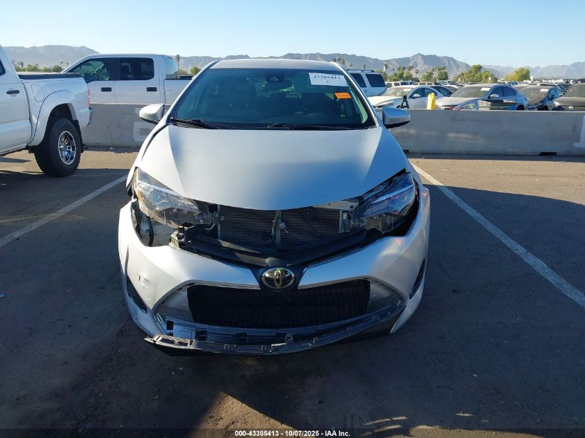 2019 Toyota Corolla Le VIN: 5YFBURHE5KP862558 Lot: 43385413