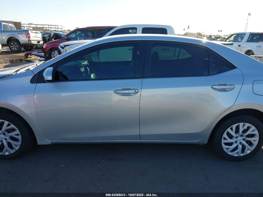 2019 Toyota Corolla Le VIN: 5YFBURHE5KP862558 Lot: 43385413