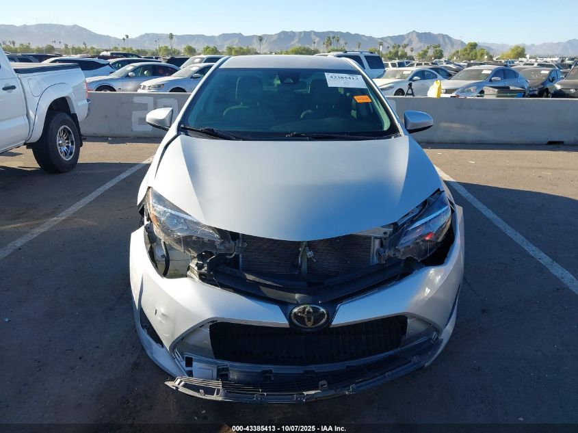 2019 Toyota Corolla Le VIN: 5YFBURHE5KP862558 Lot: 43385413