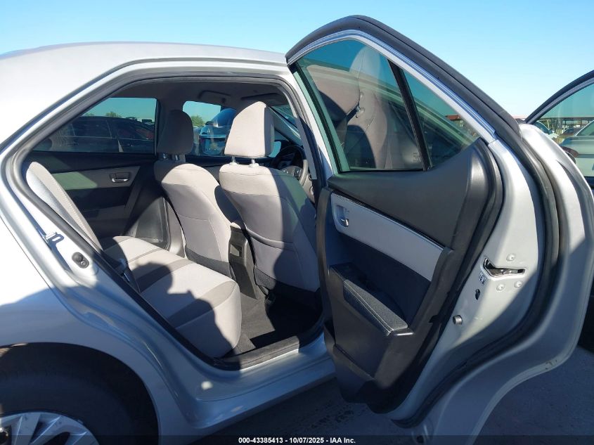 2019 Toyota Corolla Le VIN: 5YFBURHE5KP862558 Lot: 43385413