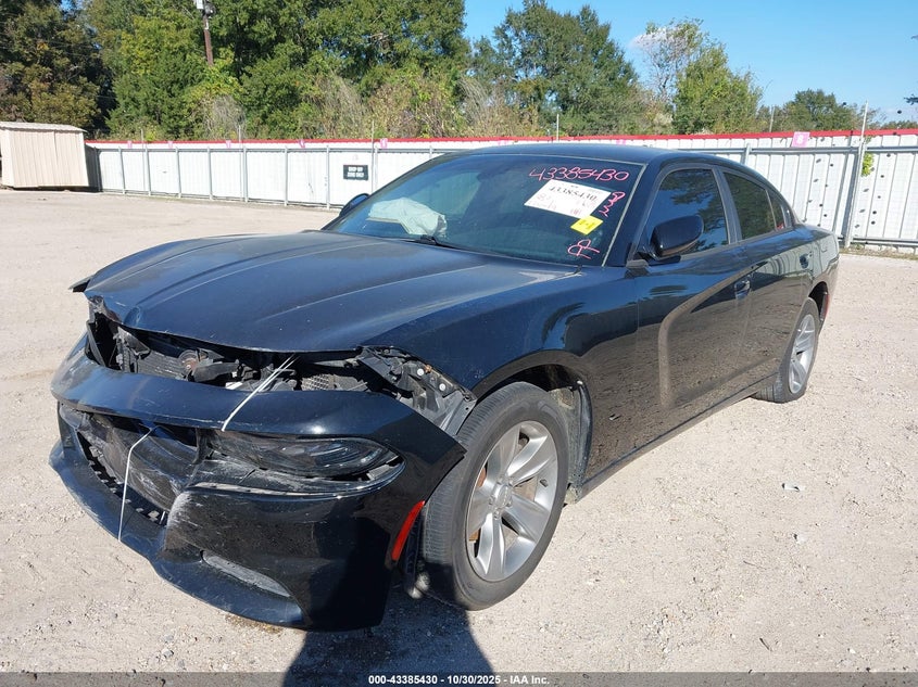 Vin: 2c3cdxhgxgh129451, lot: 43880179, dodge charger sxt 20162