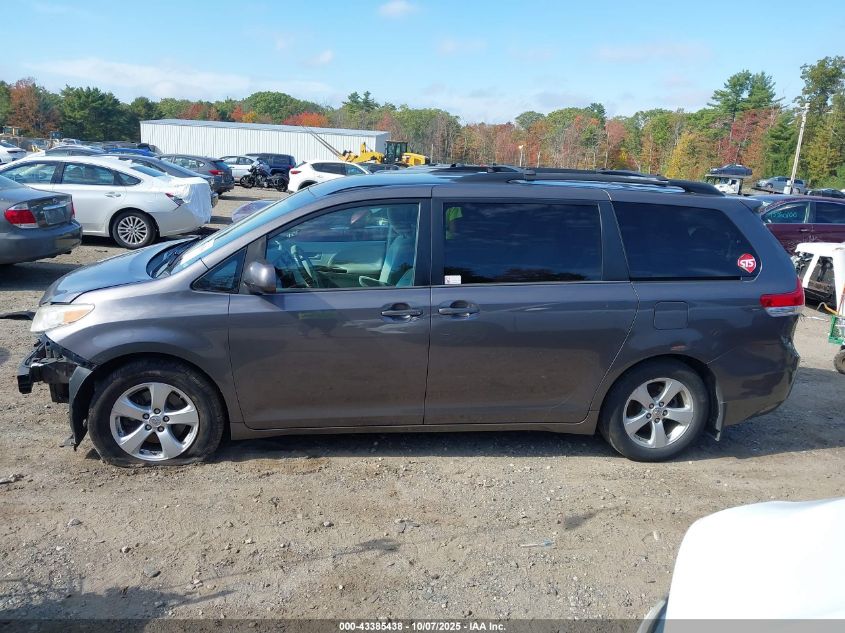 2013 Toyota Sienna Le V6 8 Passenger VIN: 5TDKK3DC2DS362729 Lot: 43385438