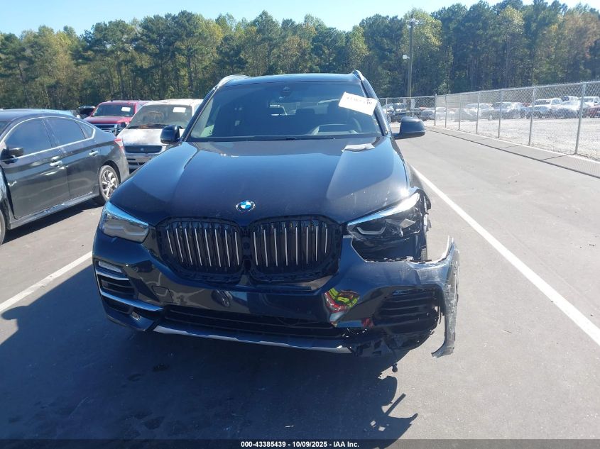 2020 BMW X5 xDrive40I VIN: 5UXCR6C09LLL83214 Lot: 43385439