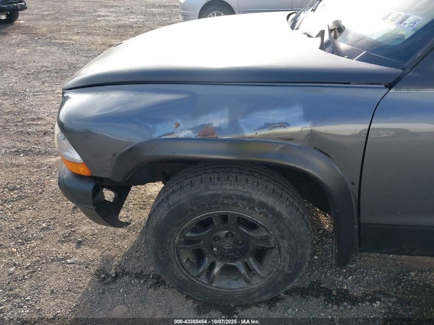 2004 Dodge Dakota Sport/Sxt VIN: 1D7HL38K345757492 Lot: 43385454