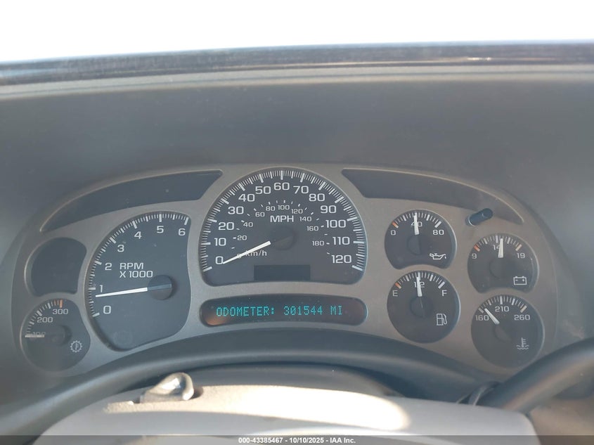 2003 GMC Yukon Denali VIN: 1GKEK63U43J267968 Lot: 43385467