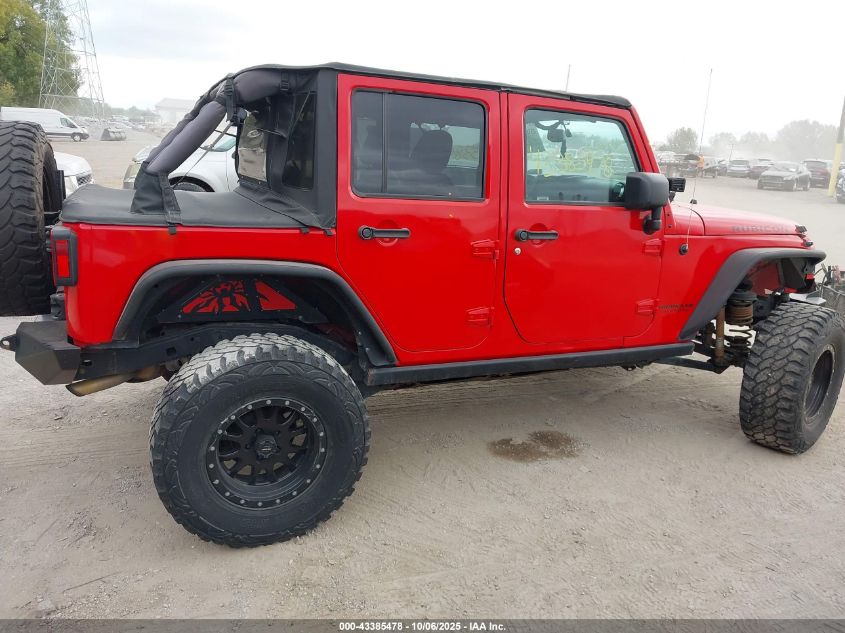 2017 Jeep Wrangler Unlimited Rubicon 4X4 VIN: 1C4BJWFGXHL611810 Lot: 43385478