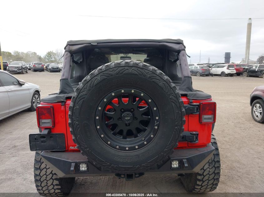 2017 Jeep Wrangler Unlimited Rubicon 4X4 VIN: 1C4BJWFGXHL611810 Lot: 43385478