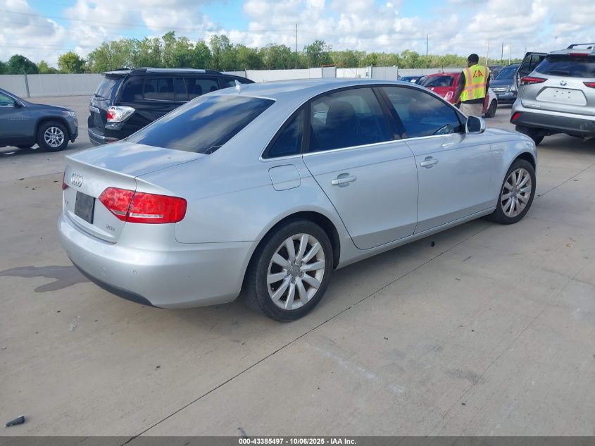 2011 Audi A4 Premium Plus VIN: WAUEFAFL1BN002466 Lot: 43385497