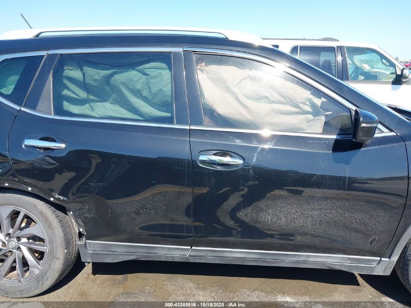 2016 Nissan Rogue Sl VIN: 5N1AT2MT6GC772695 Lot: 43385516