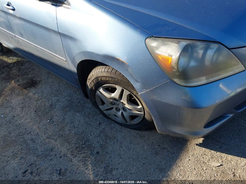 2006 Honda Odyssey Ex-L VIN: 5FNRL38636B082051 Lot: 43385518